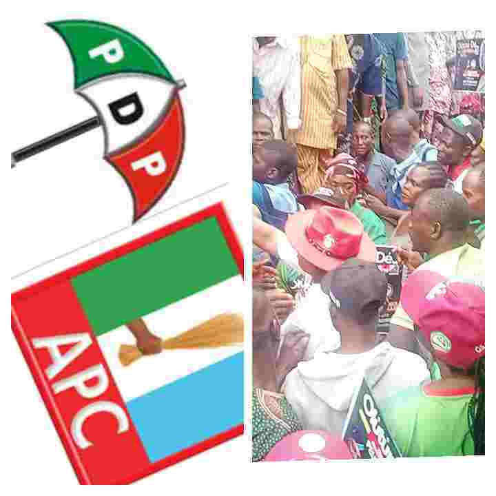 ZONING [2023]: PROTESTS AT PDP, APC HEADQUARTERS OVER ALLEGED PLOTS TO RETURN POWER TO NORTH 