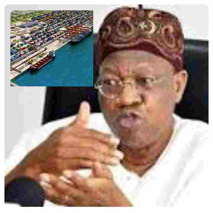 Lekki Deep Sea Port To Bring In $201BN In Taxes, Generates 169,972, Royalties–Lai Muhammed