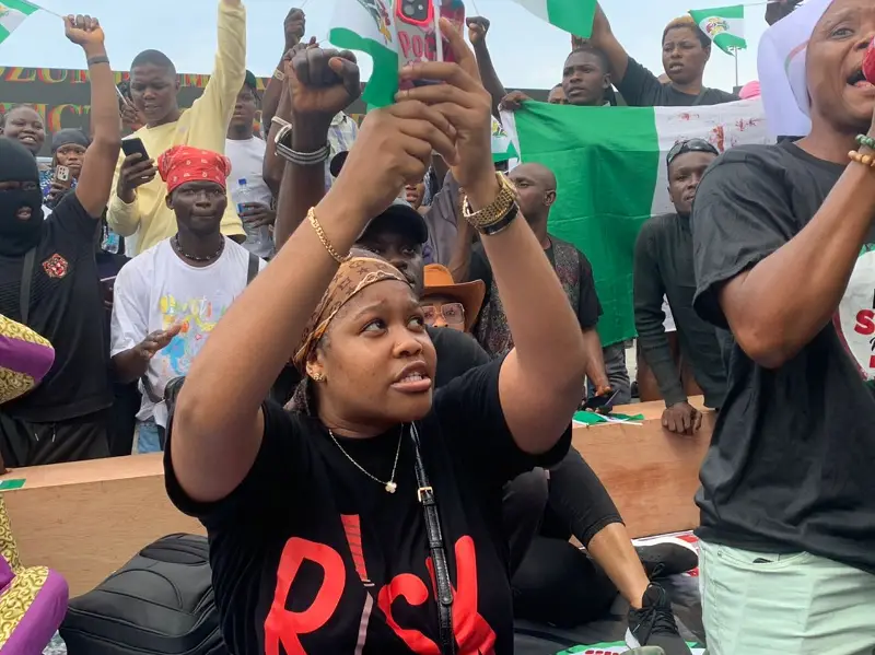 Endsars Protesters Teargas