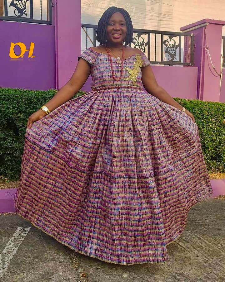 Photos: News  Spreads… As Talented Woman Turns Pure Water Sachets Into Beautiful Dress|Eagle’s Sight News