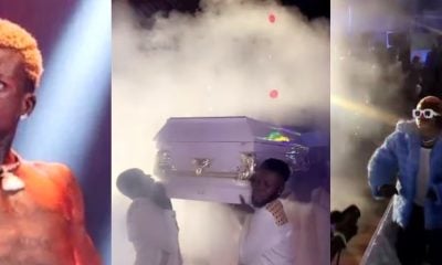 VIDEO: Reactions As Portable Arrives On Stage In Casket At Afrika Shrine |Eagle’s Sight News|Read & Watch Here