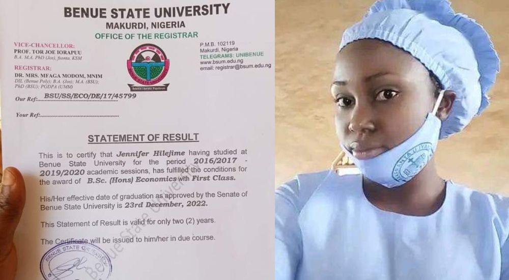 Touching Story: How Girl With ‘Only One Gown And Shoe’ Bags First Class ‘4.8CGPA’ Read more