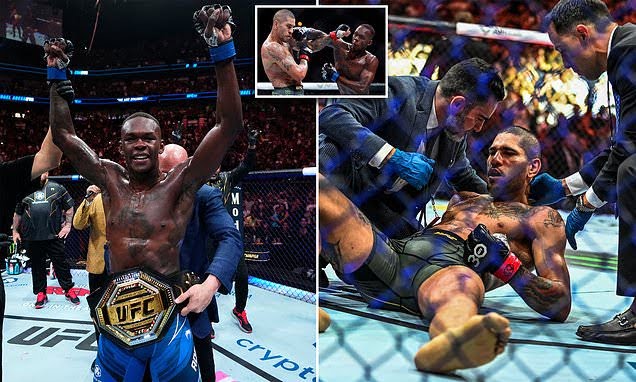 How Nigerian, Adesanya knocks Pereira Out, Reclaims UFC Middleweight Title-(Photos)Eagle’s Sight News
