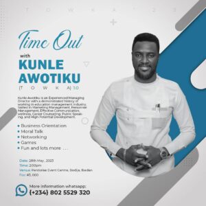 TOKWA 1.0:Time out with kunle Awotiku Holds Tomorrow 