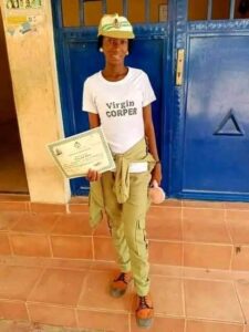“I’m coming back home intact” – 20-year-old female corps member celebrates as she completes program a virgin