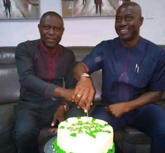 Makinde Surprises  ACE Journalist Mayor Isaac Brown, Presents Toyota Ruch 2022 As Birthday Gift(Photos)