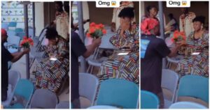 Male Student ‘Proposes’ to His Female Lecturer, Video Goes Viral