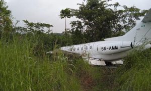 Oyo: How Tinubu’s Minister of Power, Entourage Escape Death As Private Jet Skids Off Runaway At Ibadan Airport