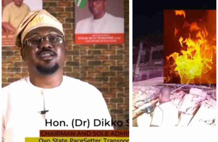 Ibadan Explosion: Oyo PTS Boss, DIKKO, Condoles Community Over Tragic Incident, Hails Gov. Makinde’s Proactive Action
