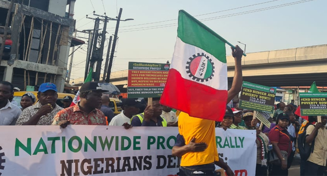 Economic Hardship:NLC Starts Protests In Major Parts Of The Country (Details)