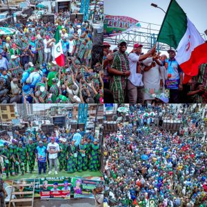 Videos/Pictures: Ibadan North Electrified as PDP's Hon. Olufade Sparks Excitement with Spectacular Campaign Flagoff