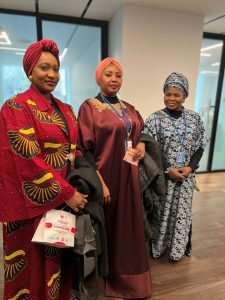 L-RMrs Zuleiha;SA to FCT Minister/Wife of Nigerian Defence attached,Mrs Toyin Balogun; Commissioner for Women Affairs & Hon Bisi Oluranti Oyewo Micheal; member House of Assembly at a CSW-68 side event on accessing grants to support female businesses