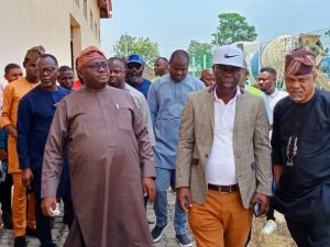 Energy Expert, Ademola Agoro Hosts Nigeria's Minister Of Power In Ibadan Meter Manufacturing Factory