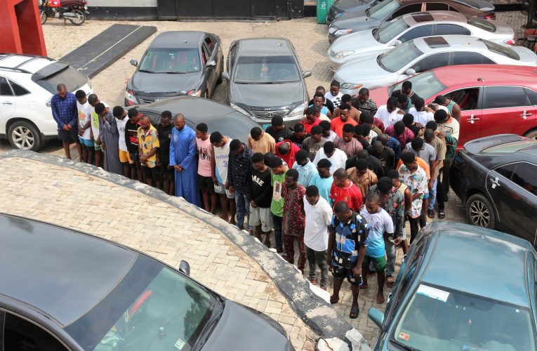 Osun:How EFCC Arrested 64 Suspected Internet Fraudsters (Photos)