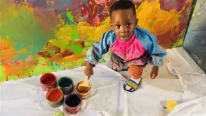 How One-Year-Old Ghanaian Boy Made Guinness World Records As World’s Youngest Male Artist