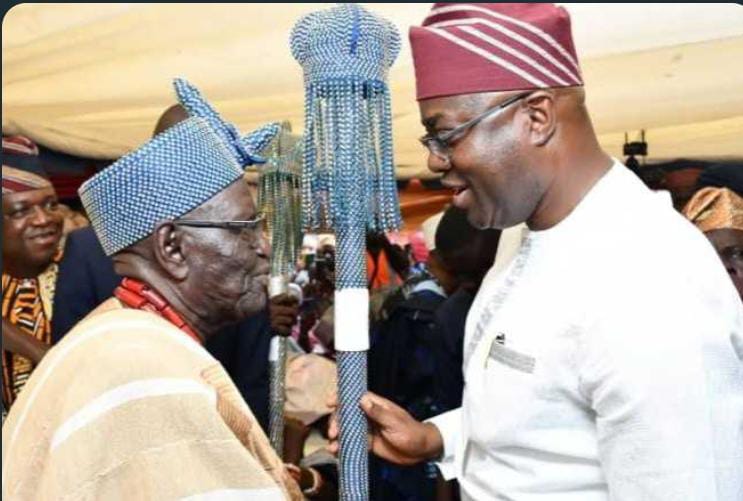 Makinde Presents Staff of Office to Oba Owolabi Olakunlehin Next Month