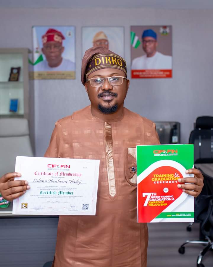 Just In:Oyo PTS' Chairman Bags CIFCFIN Title