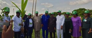 Council Chairman, Professor Ayoade Olayiwola Ogunkunle with other Governing Council members