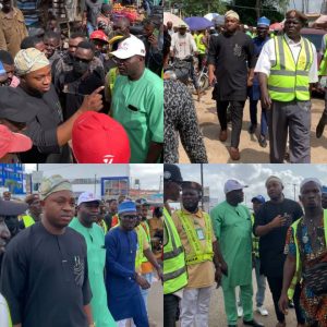 Olufade Leads Comprehensive Park Inspections to Combat Traffic Woes in Ibadan North