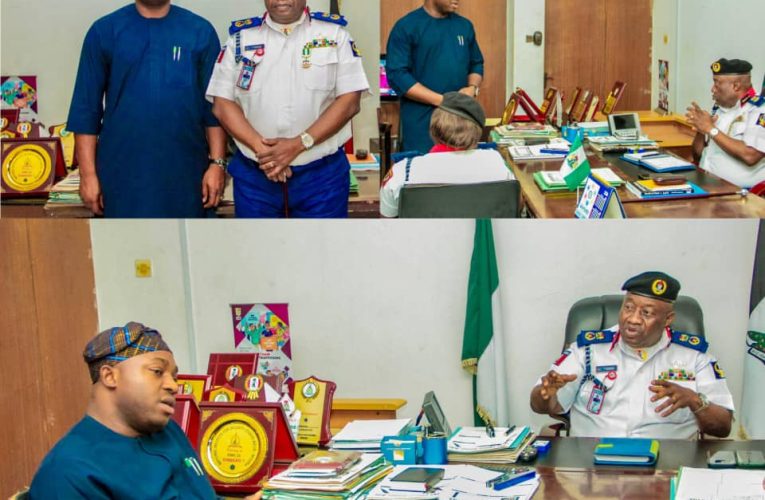 Ibadan North LG Chairman, Olufade Strengthens Ties with Oyo State NSCDC in Courtesy Visit