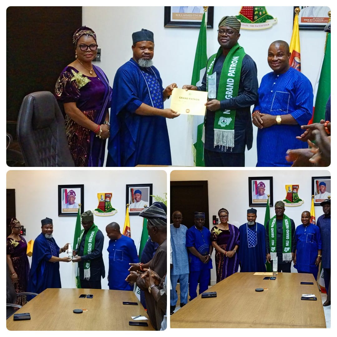 Makinde Invested as Oyo NUJ Grand Patron