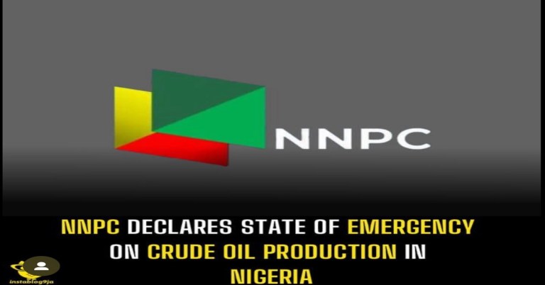 NNPC Declares State of Emergency On Oil Production