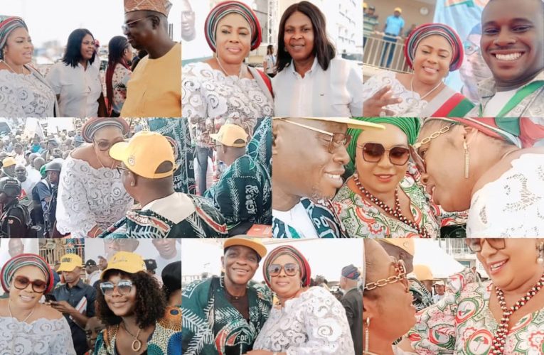 ONDO DECIDES: OYO LAWMAKER , HON COMFORTER GRACES PDP CAMPAIGN FLAG OFF