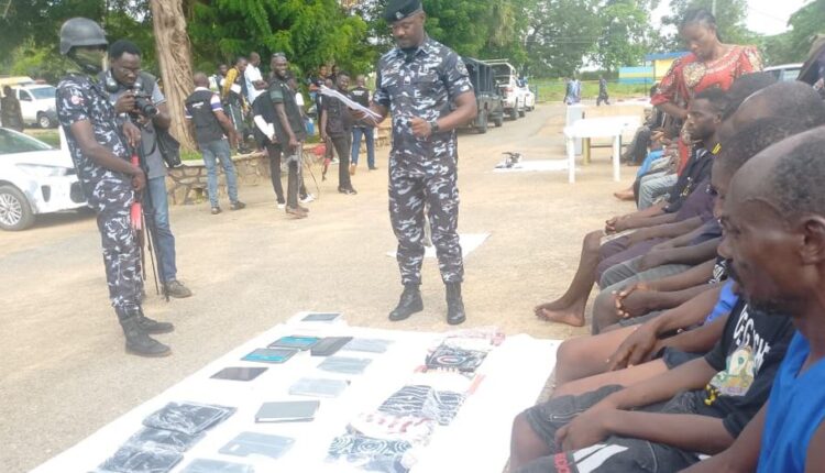 Breaking: Oyo Police Parade 43 Suspects in Ibadan, Recover Dangerous Guns, Cars, Motorcycle, Others