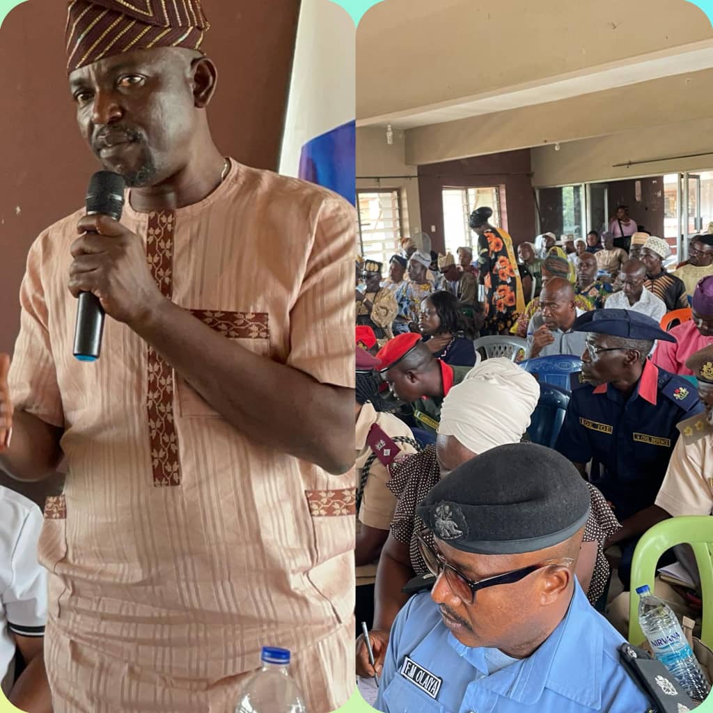 Insecurity: Asiwaju Akeem Olatunji Unites Farmers, Herders for Peaceful Coexistence in Oluyole LG