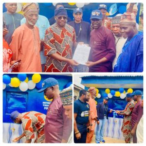 Oyo Commissioner lauds Olatunji's grassroots dev drive, commissions Solar-Powered Borehole in Oluyole LG