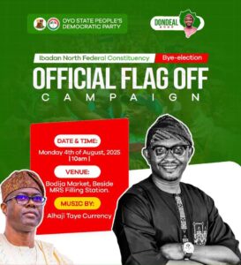 Makinde Leads PDP Campaign Flag-Off in Ibadan North Ahead of Bye-Election