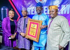 Radio Nigeria S’West Confers Outstanding Council Chairman of the Year Award on Akeem Olatunji
