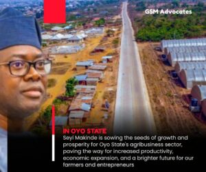 Word Kept, Future Built : Apete-Awotan-Akufo Road Project Set to Boost Oyo State's Economy -GSM Advocates