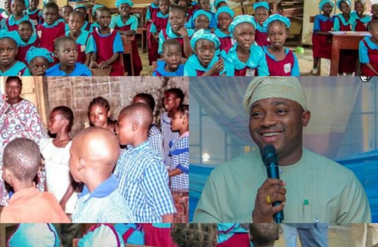 EDUCATION: Ibadan North Council Chairman, Olufade Welcomes Pupils And Students Back To School