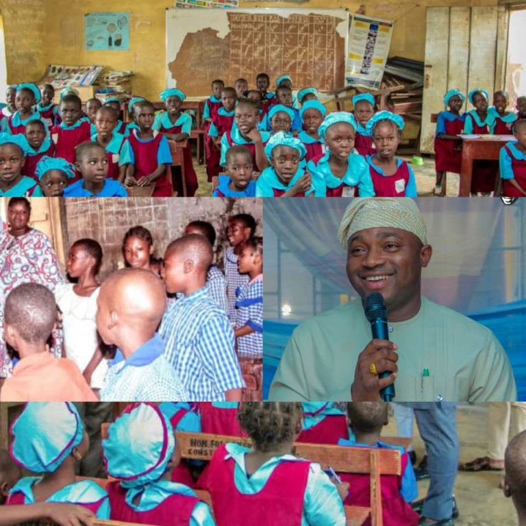 EDUCATION: Ibadan North Chairman Olufade Welcomes Students and Pupils Back to School