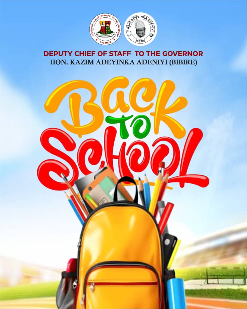 EDUCATION: Hon. Kazim Adeyinka Bibire, Makinde’s DCOS, Motivates Students as Schools Resume