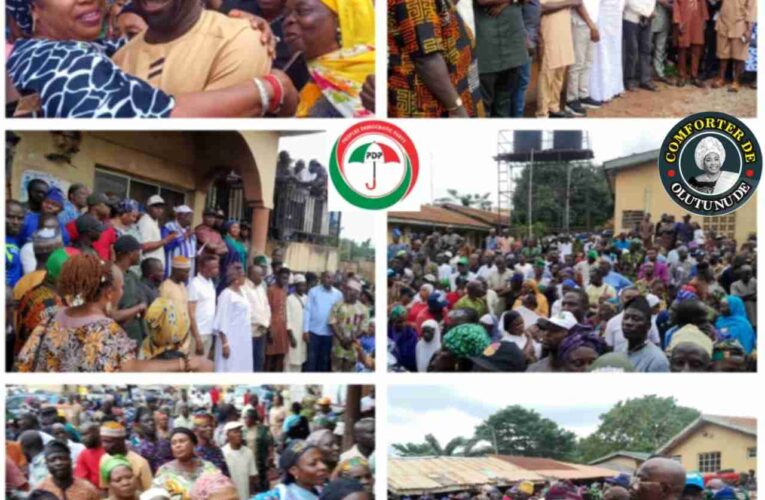 Hon. Comforter Hails Ibadan North PDP Chairman, Excos on Victory, Commends Peaceful Congress Across Oyo State
