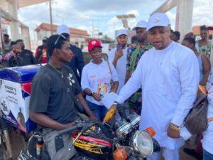 Dr. Nicolas Felix Foundation Brings Relief to Oredo with Free Fuel Drive